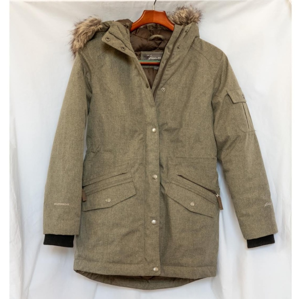 Eddie Bauer Superior II Down Parka Heather Oatmeal